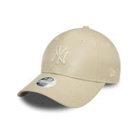 New Era MLB Cap New York Yankees Frau Mädchen Kappe Basecap 9Forty NY beige - One-Size