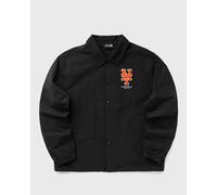 New Era MLB COACHES JACKET NEW YORK METS men Overshirts|Windbreaker black in Größe:L