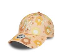 New Era MLB Damenkappe New York Yankees Blumen aprikot Cap Baseballcap verstellbar NY - One-Size