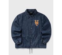 New Era MLB DENIM COACHES JCKT New York Mets men Overshirts blue in Größe:S