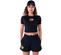 New Era MLB Floral Crop New York Yankees Short Sleeve T-Shirt L