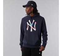 New Era Mlb Hoodie New York Yankees Doppellogo Marineblau XL