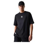 New York Yankees T-Shirt von New Era in schwarz - NY Logo L