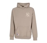 New Era - MLB League Essentials Oversize Hoodie - - Sweatshirts & Hoodies - Herren - Braun - L