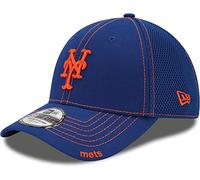 New Era MLB Neo 2 39thirty Stretch-Fit-Kappe für Erwachsene, Unisex, New York Mets, M-L