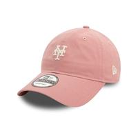 New Era MLB New York Mets Kappe Cap Baseball Teamlogo verstellbar gebogener Schirm rosa - One-Size