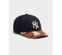 New Era MLB New York Yankees 9FORTY Cow Cap - Damen, Cremefarben - One Size