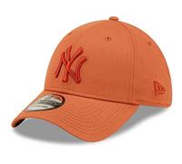 New Era - MLB New York Yankees League Essential 39Thirty Stretch Cap Farbe Braun, Größe S-M