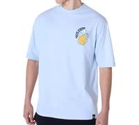 New Era MLB New York Yankees MLB Food Graphic Oversized T-Shirt, hell blau, XL