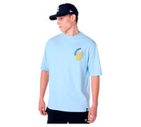 New Era MLB New York Yankees MLB Food Graphic Oversized T-Shirt, hell blau, XL