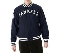 New Era MLB PATCH VARSITY JACKET NEW YORK YANKEES men Bomber Jackets|College Jackets blue in Größe:L
