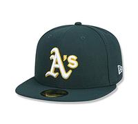 New Era - MLB Oakland Athletics Authentic Collection Alternate Fitted Cap - Farbe Grün, Größe 7 5/8 (60,6cm)