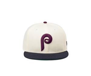 New Era MLB Philadelphia Phillies 59FIFTY Fitted Cap 7 1/8 / Chrome / Navy