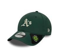 NEW ERA MLB RECYCLED MIDI 9FORTY OAKATH DKGLTC Herren | dark green |