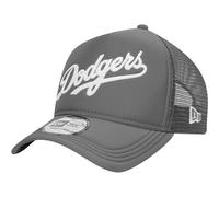 Herren-Basecap New Era 9FORTY AF TRUCKER MLB SCRIPT LOS ANGELES DODGERS grau 60691183