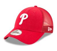 New Era MLB The League 9FORTY Team Color Primary Logo Mesh Trucker verstellbare M tze, Einheitsgr e Philadelphia Phillies Rot