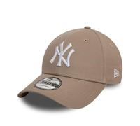 New Era League Essential 9FORTY Kappe braun weiß