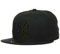 New Era 59fifty Black on Black NY Yenkees Cap in black-black, Größe 7 1/4