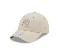 New Era - MLB Tonal - Cap für Frauen - schmalere Silhouette - New York Yankees - verstellbar - beige - One-Size