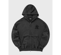 New Era MLB WASHED FZ HOODIE NEW YORK YANKEES men Hoodies|Zippers black in Größe:S