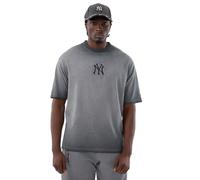 New Era Mlb Washed Logo New York Yankees Kurzarm-t-shirt