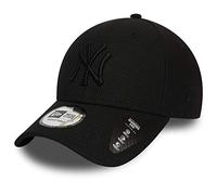 New Era Mono Team Colour 9Forty Adjustable Cap NY Yankees Schwarz Schwarz