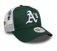 New Era Multi Patch Trucker Athletics Kappe khaki/weiß