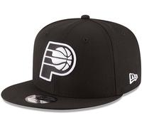 New Era NBA 9FIFTY Schwarz Weiß Verstellbare Snapback Hat Cap Einheitsgröße, Indiana Pacers - Schwarz, Einheitsgröße