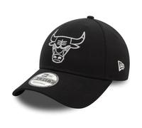 New Era NBA 9FORTY Metallic Outline Cap Chicago Bulls Black