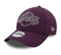 New Era NBA 9FORTY Metallic Outline Cap Los Angeles Lakers Purple