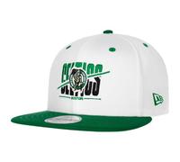 New Era - NBA Boston Celtics White Crown 9Fifty Snapback Cap, Größe:S-M