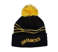 New Era - "NBA City Edition" Mütze Bommel Golden State Warriors für Herren (Schwarz/Gelb) Einheitsgröße