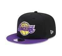 New Era - NBA Los Angeles Lakers Contrast Side Patch 9Fifty Snapback Cap Farbe Schwarz