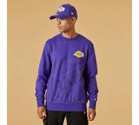 New Era NBA Los Angeles Lakers Washed Graphic Sweatshirt Herren lila/Flieder, XXL