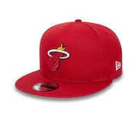 New Era - NBA Miami Heat Rear Logo 9Fifty Snapback Cap, Größe:S-M