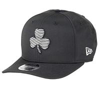 New Era NBA Monotape 9Fifty Strapback Cap Boston Celtics Schwarz Weiß