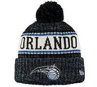 New Era NBA-Mütze für Erwachsene, Unisex, offizielle Sportstrickmütze mit Bommel, Orlando Magic, Einheitsgröße