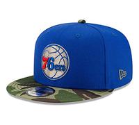 New Era - NBA Philadelphia 76ers All Star Game Camo 9Fifty Snapback Cap - Blau Farbe Blau, Größe One Size
