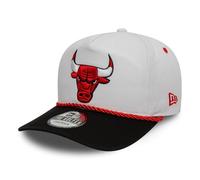 New Era NBA Washed Golfer Snapback Cap Chicago Bulls (DE/NL/SE/PL, Alphanumerisch, S, M, Weiß)