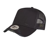 New Era NE Distressed Trucker Adjustable Cap Basic Trucker Schwarz, Size:ONE Size