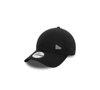New Era 9Forty Strapback Cap - Metal PIN Badge schwarz