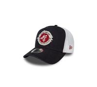 New Era NE Washed Trucker Adjustable NE Logo Blau Weiß, Size:OneSize