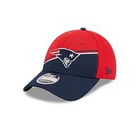 New Era New England Patriots NFL 2023 Sideline Red Blue 9Forty Stretch Snapback Cap - One-Size