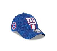 New Era New York Giants NFL 2024 Sideline Blau Verstellbare 9Forty Stretch Snapback Cap - One-Size
