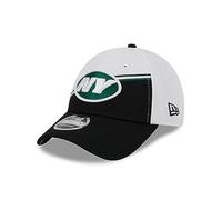 New Era New York Jets NFL 2023 Sideline White Black 9Forty Stretch Snapback Cap - One-Size