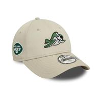 New Era New York Jets verstellbare Cap für Kinder Maskottchen 9Forty Kappe Junge Mädchen NFL beige - Child