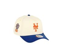 New Era New York Mets MLB All-Star Game 1964 Sidepatch Cooperstown Chrome Blue 9Forty A-Frame Snapback Cap - One-Size