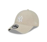 New Era New York Yankees 9Forty Basecap Teddy Weiß verstellbar Strapback Fanaccessoire NY-Logo Kappe - One-Size