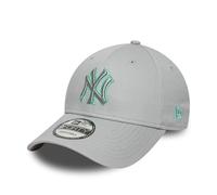 New Era New York Yankees 9Forty Cap Grau Neon Outline - One-Size