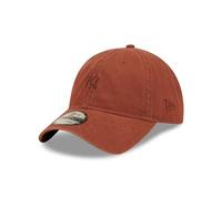 New Era New York Yankees 9Twenty Cap MLB Baseball Mini Logo NY Tonal Kappe verstellbar unstrukturiert braun - One-Size